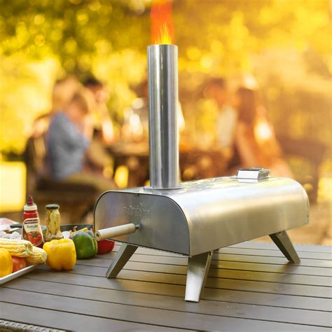 Big Horn Outdoors Pellet Grill Wood Bbq Smoker Portable Pizza Oven Food