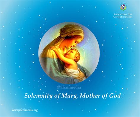 Catholic Saints Solemnity Of Mary Mother Of God