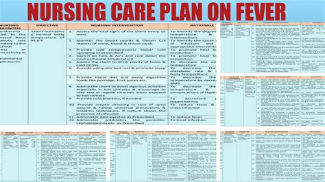 Ncp 51 Nursing Care Plan On Fever Learn Nursing Easy Youtube