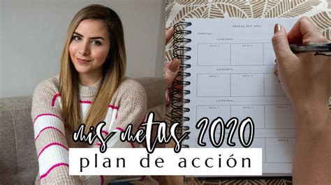 Cómo crear un plan de acción de metas 2020 Día 3 Semana de metas