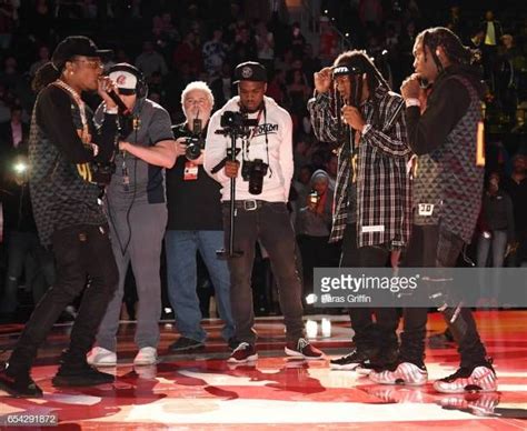 Migos Perform At Halftime During Memphis Grizzles Vs Atlanta Hawks Game Migos Rappers