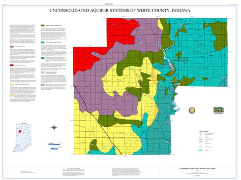 Dnr Water Aquifer Systems Maps 55 A And 55 B Unconsolidated And