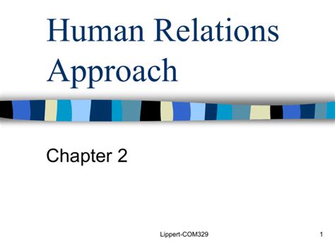 Human Relations Approach