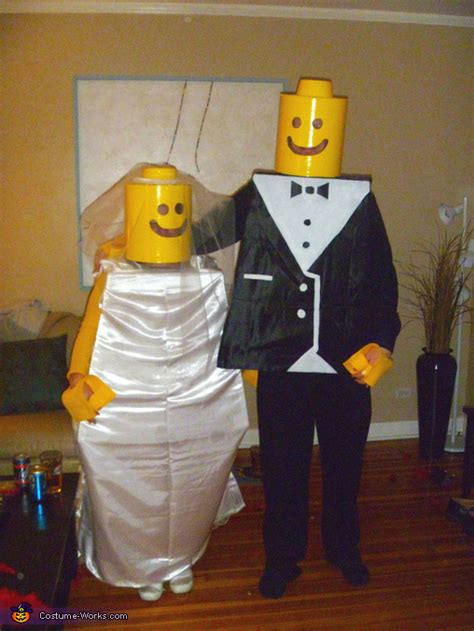 Lego Bride And Groom Homemade Couples Costume Diy Costumes Under 25