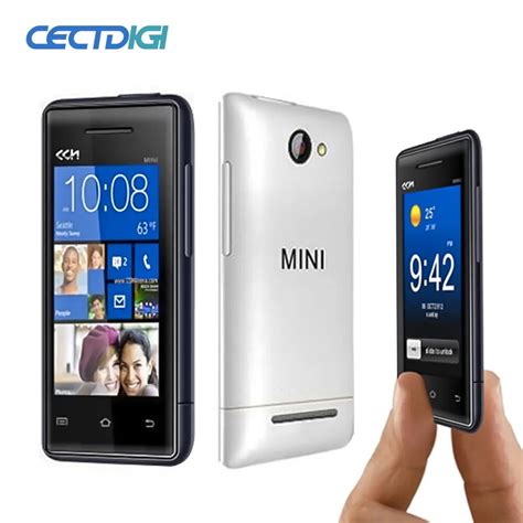 2019 Mini Téléphone Portable Ultra Mince écran Tactile Plus Petit