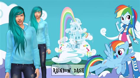 Sims 4 Rainbow Dash By Rarciafans On Deviantart