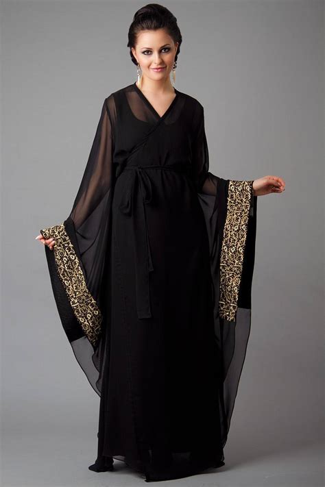 Most Popular Dubai Style Embroidered Abayas