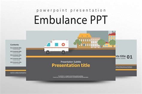 Ambulance Powerpoint Template