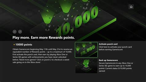 Earn 10000 Microsoft Rewards Points For Xbox Gamerscore In May Joyfreak