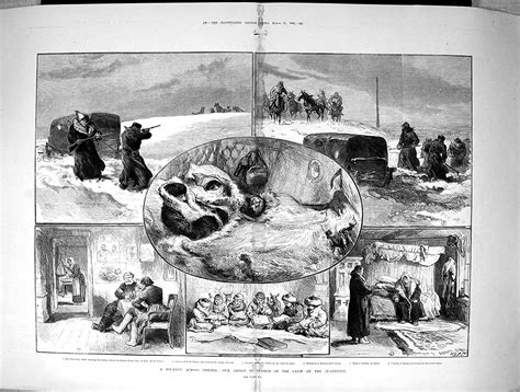 Amazon｜印刷物の 1882 のシベリアの旅行の Jeannette のそりの馬の Kirghis の傷つけられた子供｜アートワーク・ポスター オンライン通販
