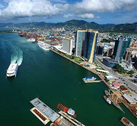 Port Of Spain Waterfront Trinidad Trinidad Port Of Spain Trinidad And Tobago