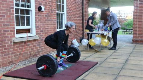 Worth The Weight Oxford Academic Celebrates 72nd Birthday With Powerlifting Record