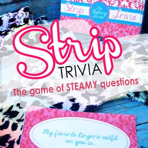 Strip Trivia Printable Bedroom Game Bedroom Games Intimate Games Dating Divas