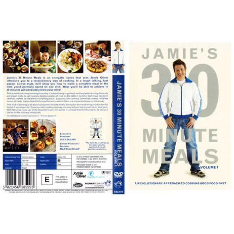 Jamie Oliver 30 Minute Meals Volume 1 Dvd Big W