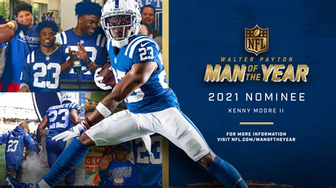Kenny Moore Ii Nominated For Walter Payton Man Of The Year