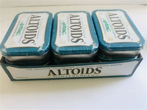 Altoids Classic Wintergreen Breath Mints 176 Ounce Tin 10x Expiration