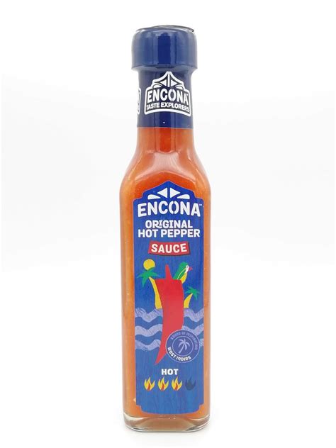 Encona Original Hot Pepper Sauce 175g Ideal As A Cooking Ingredient Ebay