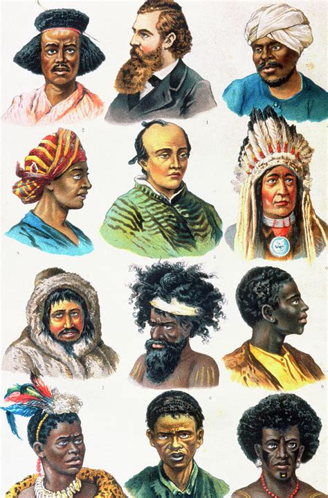 Montage Of Faces Of People From Different Races Photograph By Jean Loup