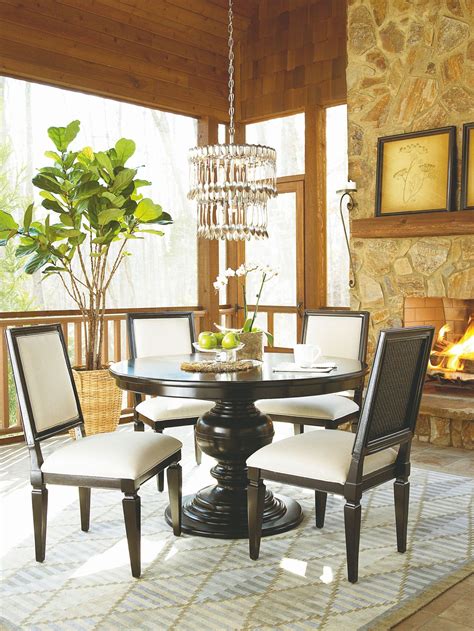 Jul 10, 2019 · homey. Summer Hill Brown Single Round Pedestal Extendable Dining ...