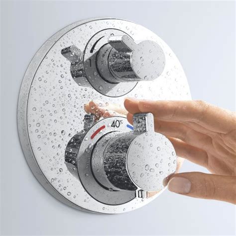 Nowadays, these valves are replacing the prior types. Hansgrohe Ecostat S Concealed Shower Valve | Shower ...