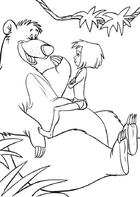 Jungle Book Coloring Pages Top 100 Images Free Printable