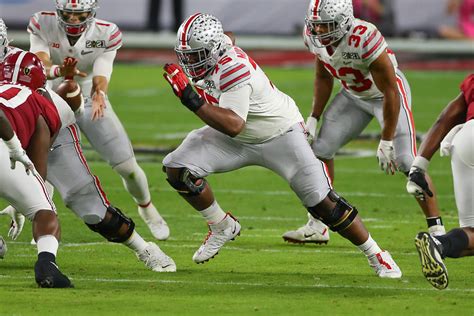 What I Saw At Ohio State Practice Major Offensive Line Shuffling And