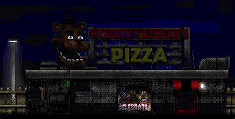 Freddy Fazbear S Pizza 2024 Outside View By Playstation Jedi On