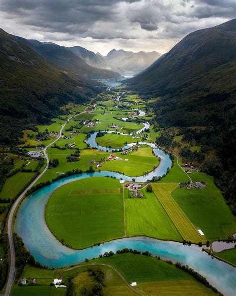 Stryn Village West Norway Stryn Travel Photography Vacation Trips