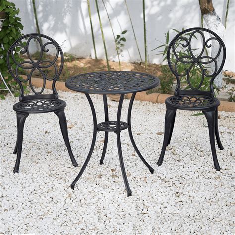 China Balcony Metal Garden Table Set Outdoor Garden Furniture Cast