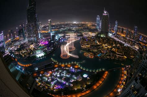 Aerial Views Of Eat The World At The Burj Park Downtown Dubai