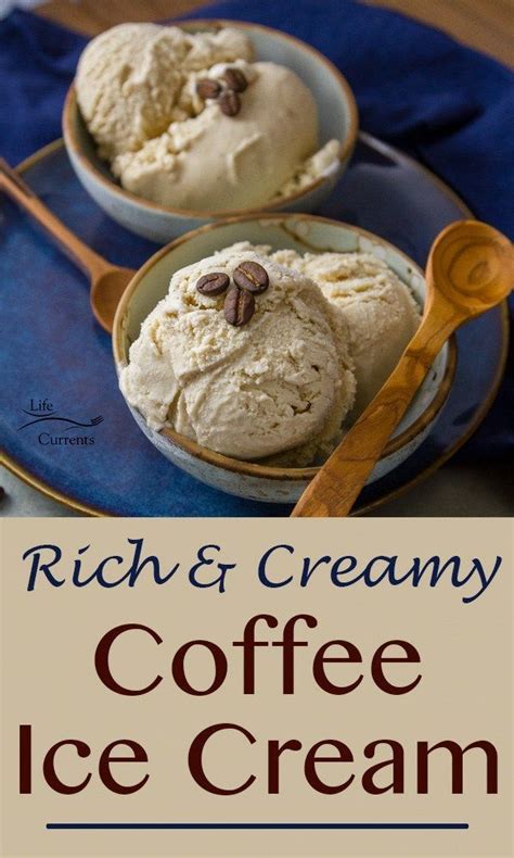 Make this recipe with chocolate milk (more flavour and less calories) and ice cubes made from leftover cold coffee, it will not be watery when it melts. Coffee Ice Cream | Ice cream maker recipes, Coffee ice ...