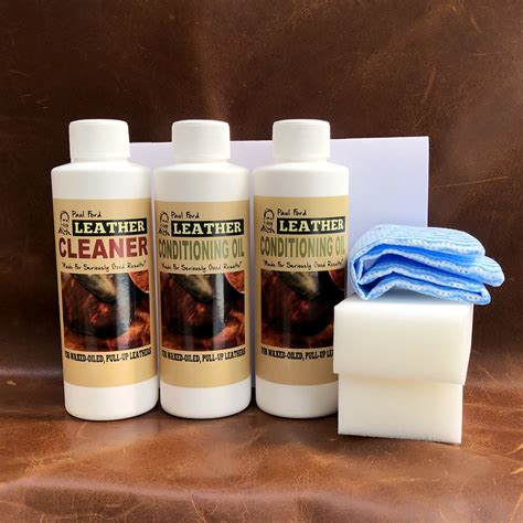 If you are in a dryer (hot or cold) climate please condition your product. Leather Care Kit For Waxed Oiled, Pull-Up Leathers