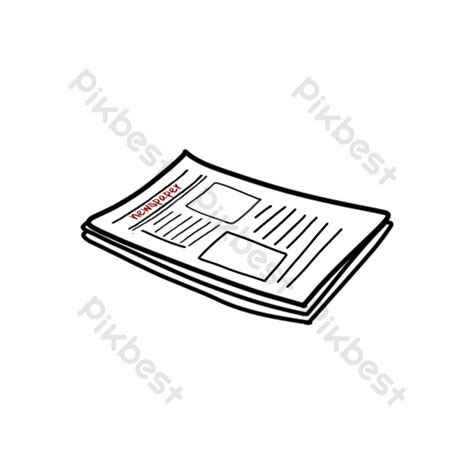 Newspaper Clipart Local Newspaper Png Download Full S