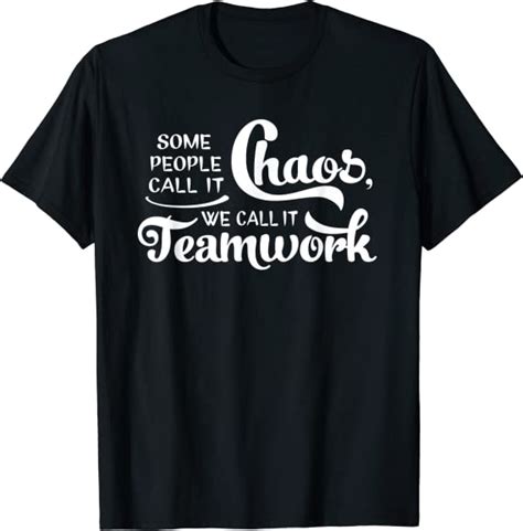 Teamwork T Shirt Uk Clothing