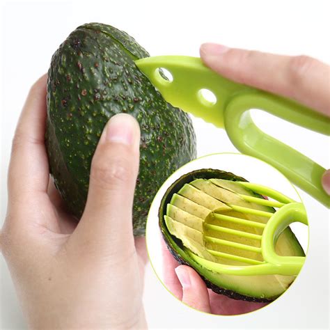 3 In 1 Avocado Slicer Cutter Prepare Avocado Easily
