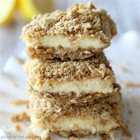 Pour mixture over crumb crust in baking dish and spread into an even layer. Oatmeal Lemon Creme Bars | Recipe | Lemon recipes, Oatmeal ...