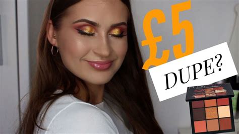 £5 Huda Beauty Warm Brown Obsession Dupe Youtube