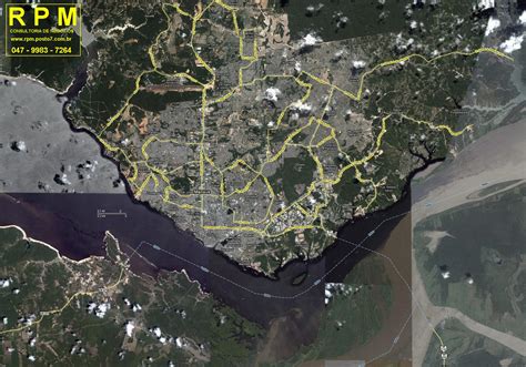Mapa Da Cidade De Manaus