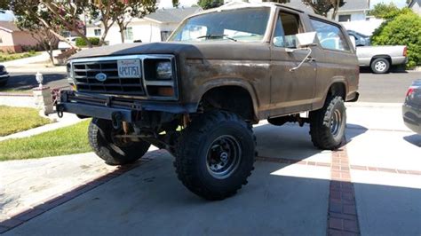 82 Ford Bronco 4x4 For Sale In Industry Ca Offerup