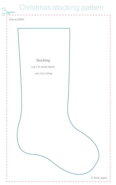 Christmas Stocking Patterns Free Printables