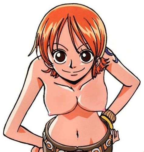 Nami One Piece One Piece Nude Filter Third Party Edit Breasts