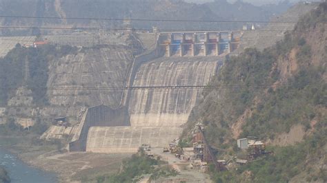 Ranjit Sagar Dam Ravi River Himachal Pradesh India Flickr