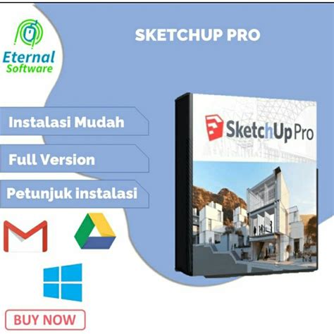 Jual Sketchup Pro 2023 Full Version No Trial Permanen Full Lisensi