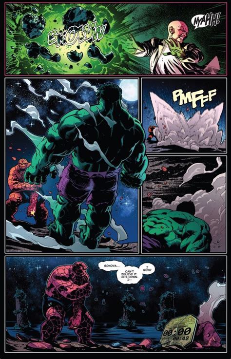 Marvel Finally Crowns A Victor In The Thing Vs Incredible Hulk