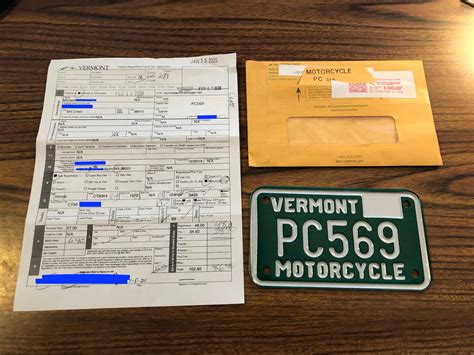 How To Register A Motorcycle In Vermont Without Title