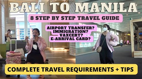 Bali To Manila Travel Guide Requirements For Filipinos Airport Transfer Kkday E Arrival