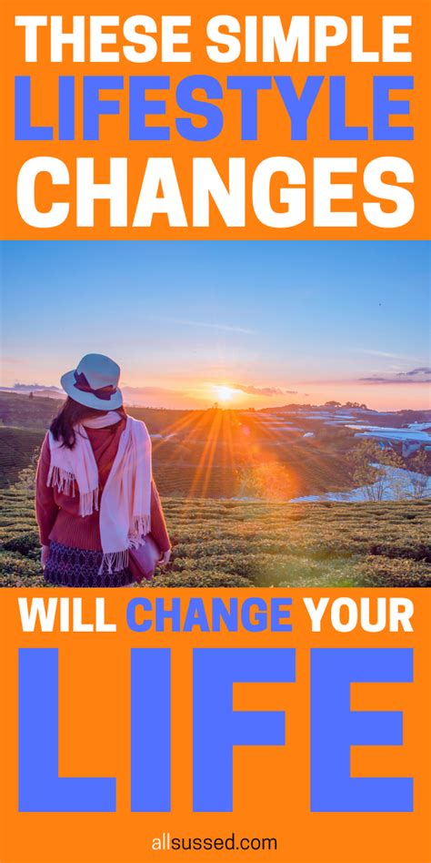 The demographic can change in terms of its size, the age of the demographic, lifestyle expectations etc. Easy Lifestyle Changes To Make You A Better You ...