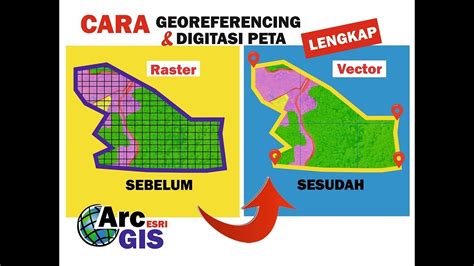 Tutorial Artikel Tik Cara Digitasi Peta Di Arcgis Arcmap How To Hot