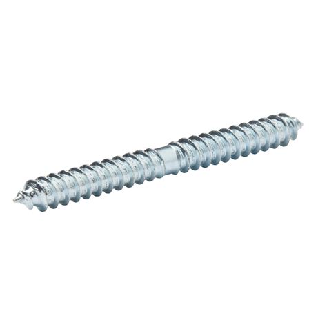 Diall Zinc Plated Carbon Steel Dowel Screw Dia8mm L80mm Pack Of 5