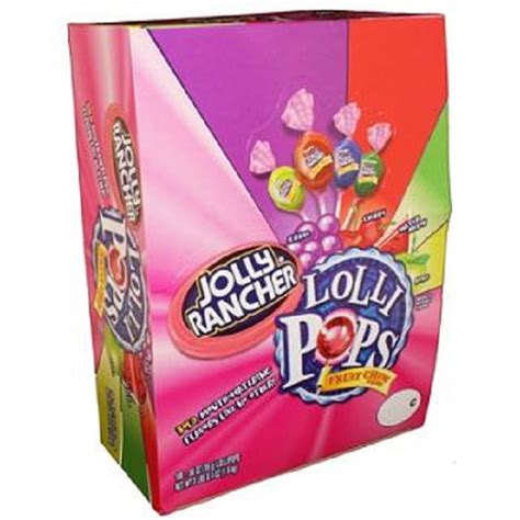 Jolly Rancher Lollipops Fruit Chew Count 100 056 Oz